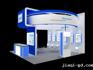 36平米光地展位图 36平米光地展位效果图