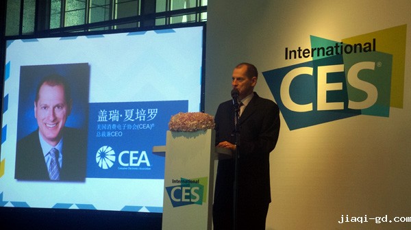 消费者电子协会主席兼CEO盖瑞·夏培罗