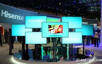 2015CES电子展海信展台